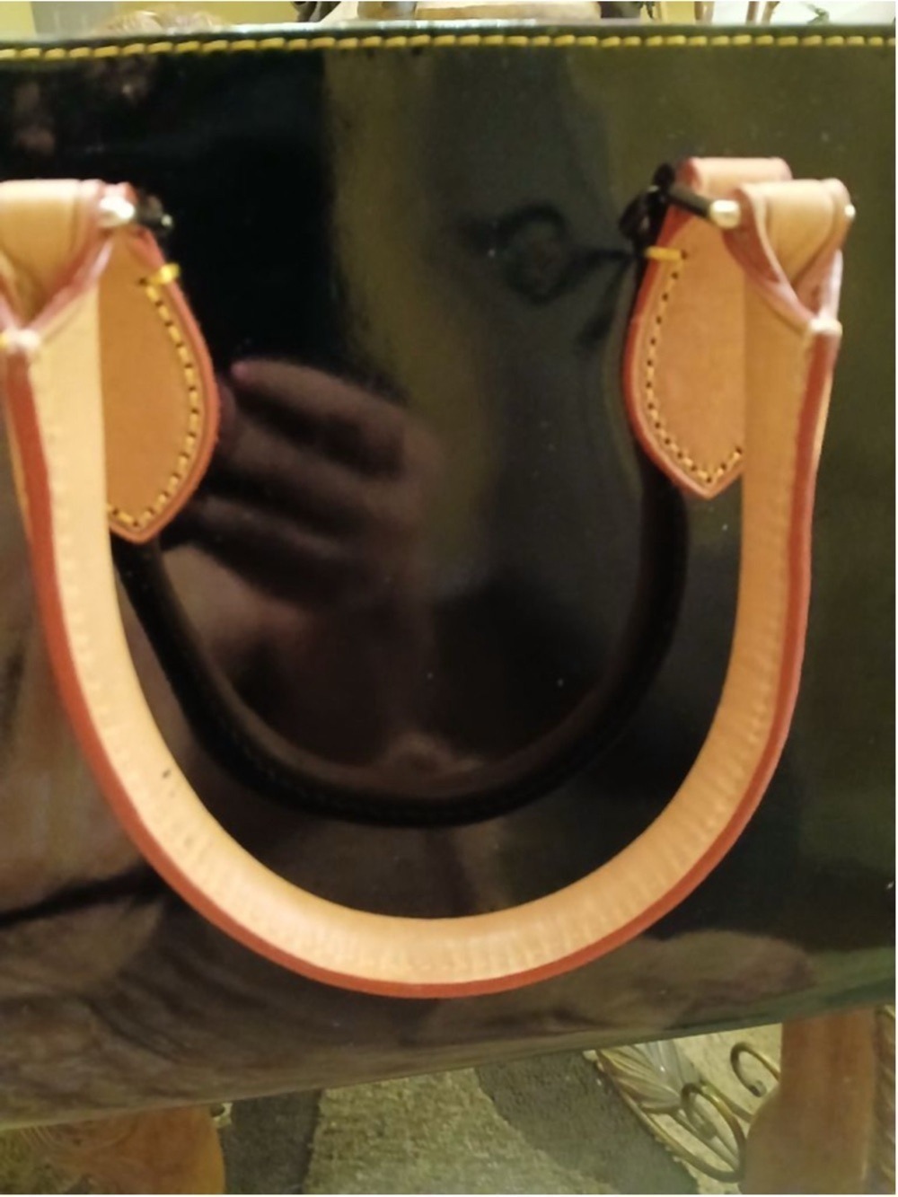 Dooney & Bourke Patent Leather Janine Satchel/ Crossbody - Picture 12 of 16